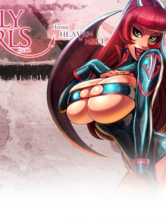 Manga girls in futuristic suits getting gangbanged - Picture 5