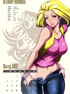 Hot toon chicks posing at cars for porn comics - Picture 6