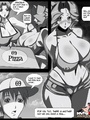 Busty manga chick enjoys riding a stiff - Picture 2