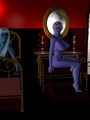 Purple-skinned fairy gets all her holes - Picture 4
