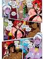 Red beauty and purple-skinned fairy - Picture 1
