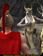 Horny Roman legionnaire fucking variously sexy female werewolf
