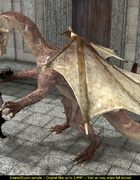 Ash colored bug tits blonde screwed by winged big dragon with horns