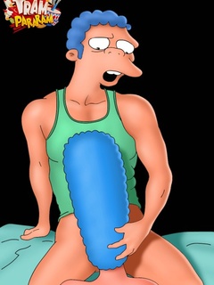 Amazing MILFs from Simpsons porn demonstrating their - Picture 3