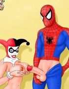 Dirty sex scenes with redheads from porn Scooby-Doo, Spider-Man and Tarzan