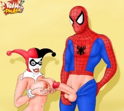 Dirty sex scenes with redheads from porn Scooby-Doo, Spider-Man and Tarzan series