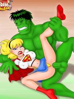 Batman Supergirl Cartoon Porn - Porn Supergirl loves dildoing but not against a thick ...