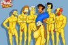 Ladies from Simpsons porn enjoy gangbanging together with boobilicious