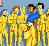 Ladies from Simpsons porn enjoy gangbanging together with boobilicious