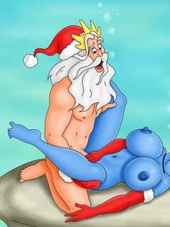 240px x 320px - King Triton from porn Little Mermaid and other toon - Silver Cartoon