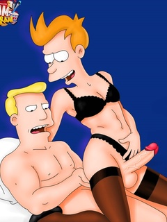 Porn Foxxy, Nani and even crossdressed Fry from - Picture 3