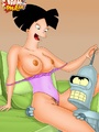 Porn Leela and Amy from Futurama are - Picture 2