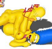 Lustful nymphos from porn Simpsons ready to rip a dick hungrily