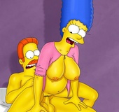 Slutty porn Rapunzel playing with sex toys while Marge and Peggy enjoy