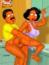 Ebony dreamboats from porn Cleveland Show and other toons characters adore