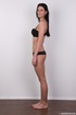 tall sexy brunette wearing