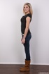 beautiful young blonde with