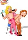Luscious Lois Griffin from porn Family Guy loves being spanked by nasty