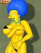Big-titted vixens from porn Simpsons, Megamind and American Dad just adore