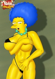 Big-titted vixens from porn Simpsons, Megamind and American Dad just adore thick meats