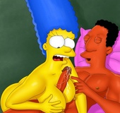 Porn Marge Simpson and other curvy cartoon bombshells teasing dudes with