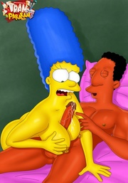 Porn Marge Simpson and other curvy cartoon bombshells teasing dudes with their huge juggs