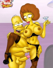 Porn Simpsons and Jetsons bitches can fit any long dong into their dirty holes