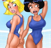 Big Lois's fun bags bouncing when she gets drilled from behind in Family