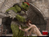 Huge green orc fucking badly cute brunette fairy all possible holes and