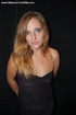 blonde milf black dress