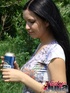 cute seductress out the