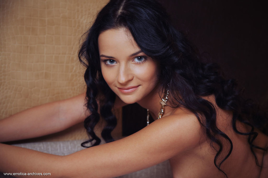 Raven-haired hottie with a smooth snatch sp - XXX Dessert - Picture 16