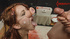 ginger chick roped and