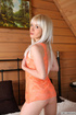 outstanding floozy orange nightie