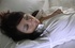 Wonderful Japanese sleeping goddess in a white shirt