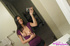 Heavenly hoe takes several sexy selfies of her privates in the bathroom.