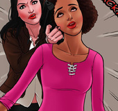 Cool lezzing scene with two ginger hotties in the office. BAD LIEUTENANT