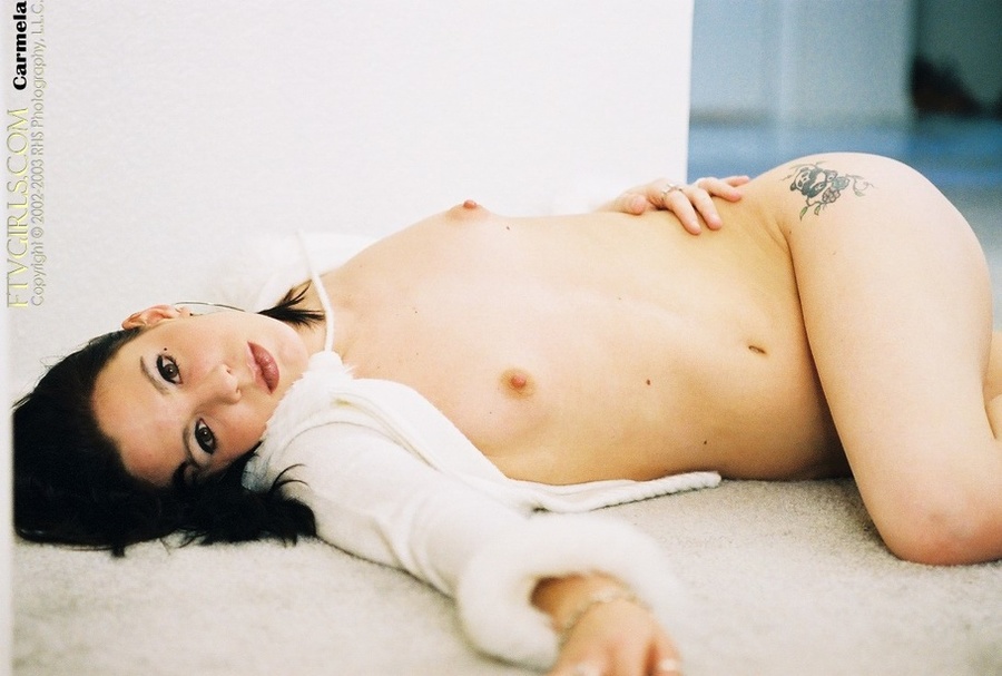 First time Carmela small tits - XXXonXXX - Pic 8
