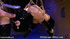 Chick in a latex mask and high boots getting bound and suspended for fucking