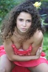 playful brunette teen angel