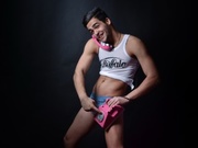 Brunette Young Man Andy Zoom.