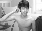 Brunette Young Man Ogie.