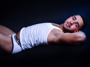 Brunette Young Man Armand Dancing.