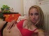 Blonde Verysexyme Dancing.