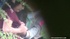 Naughty Asian teens caught on camera as she sucks cock and gets fucked