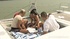 Cool group fucking with busty cuties in bikini at the yacht