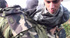 Swarthy hip-hopper gets sucking soldiers' cocks outdoors