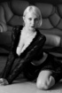 desirable female black lingerie