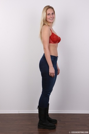 Cute busty blonde came to the casting in - XXX Dessert - Picture 5