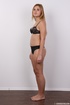 lovely fair-haired teen with